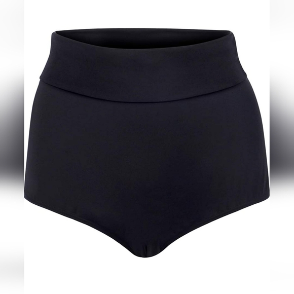 Other - New! Plus size Black bikini bottoms swim swimsuit beach vacation travel summer